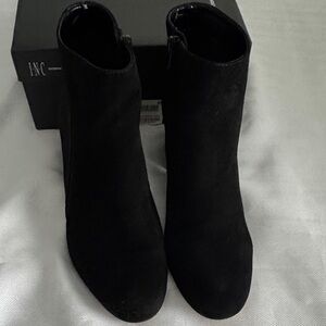 INC International Concepts Women's Elegant Black Booties